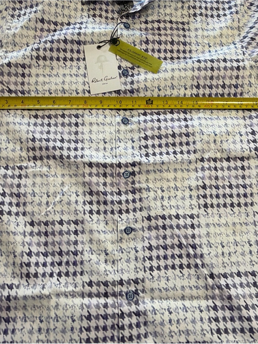 NWT Robert Graham BAUMAN $198 Small Classic Fit Short Sleeve - Picture 8 of 12